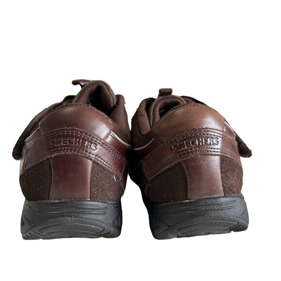 Skechers Shape Up Womens Brown Hydro Leather  Z Strap Toning Sneaker 6.5 - Picture 9 of 12